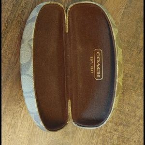 Coach eyeglass case